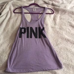 PINK purple tank top